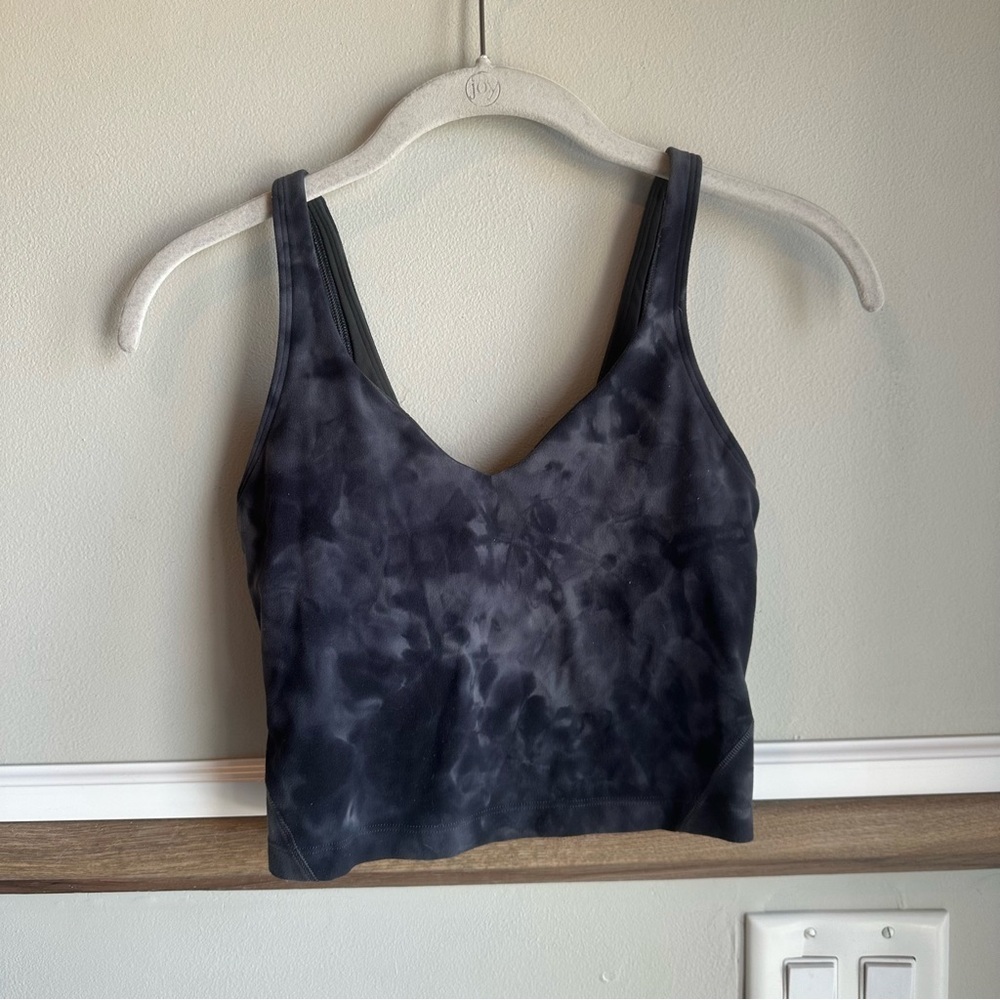 Lululemon Align Tank Diamond Dye Pitch Grey Graphite Grey W1CUNS​​